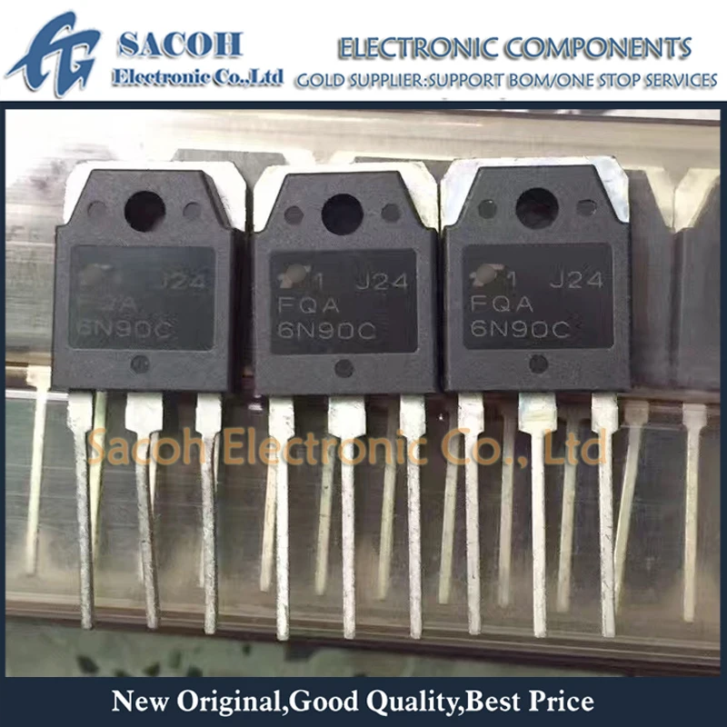 New Original 5Pcs/Lot FQA6N90C FQA6N90 6N90 OR FQA7N90 OR SSH7N90A 7N90 TO-3P 6A 900V N-Channel MOSFET