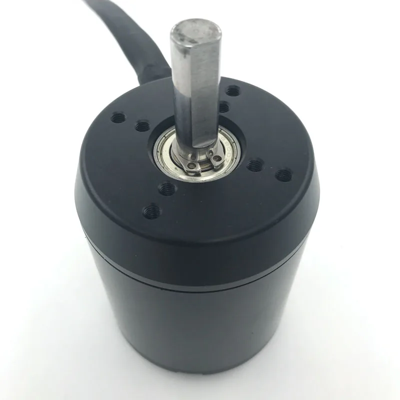 Imagem -02 - Aeronave de Alta Potência dc Motor sem Escova Sensor para Scooter de Equilíbrio Elétrico Skate 6384 150kv 200kv 2436v