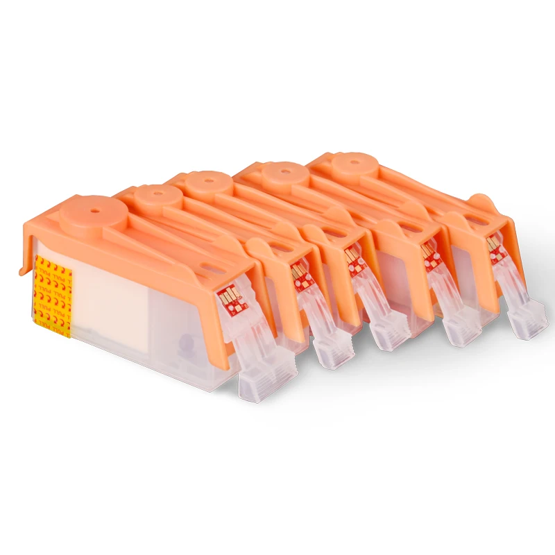 PGI-520 CLI-521 Refillable Ink Cartridge canon PIXMA IP3600 IP4600 IP4700 MX860 MX870 MP540 MP550 MP560 MP620 MP630 MP640