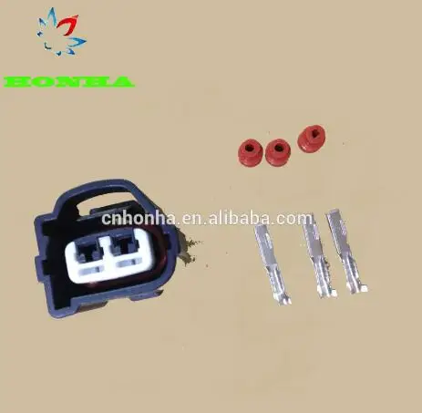 

2 pin female waterproof auto plug 7283-7020-10