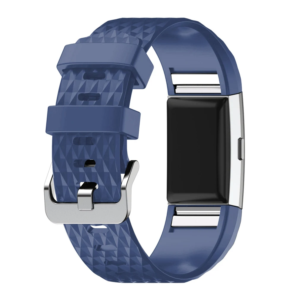 Soft Silicone Wrist Strap For Fitbit Charge 2 Smart Bracelet Accessories Replacement Wrist Band For Fitbit Charge 2