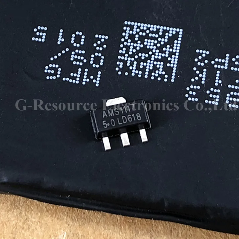 (100 قطعة) AMS1117 SOT-223 AMS1117-1.2,-1.5,-1.8,-2.5,-3.3,-5.0 AMS1117-ADJ سلسلة الجهد المنظم