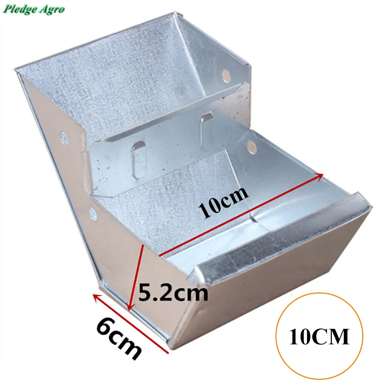 1Pcs Rabbit Feeder Guinea Pig Feed Box Trough Hutch Drinking Bowl for Rabbits Hamster Accessories Cage Pet Farming Tools Bunny