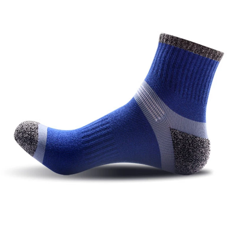 Calcetines deportivos de algodón para hombre, medias de compresión profesionales para correr, baloncesto, bicicleta, correr