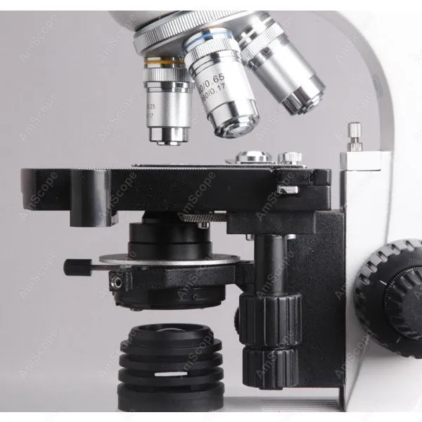 Biological Compound Microscope--AmScope Supplies 40X-2000X Biological Compound LED Microscope + Digital Camera