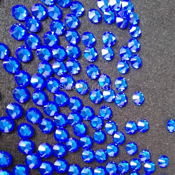 rhinestone of size ss16 cobalt color for sexual clothes decoration 4mm 1440 pcs per pack super cutting technology