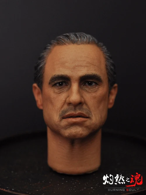 1/6 Collectible Figures Accessories Godfather Headsculpt Marlon Brando For 12