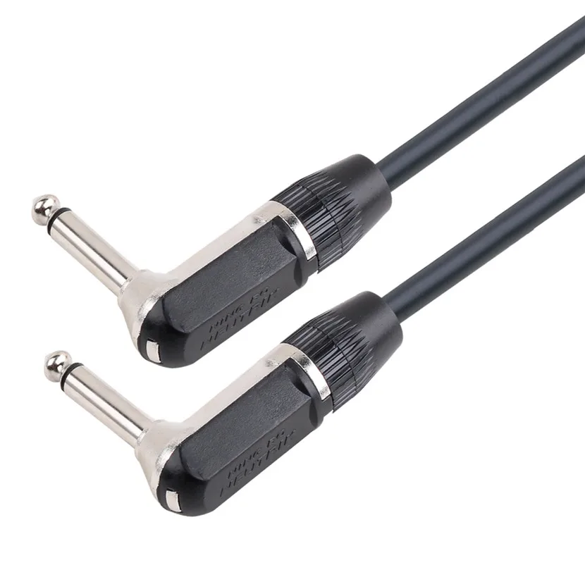 6.3/6.35/6.5 to  6.3 6.35 6.5 Audio line mono Bend toward male cable Audio signal lines Canon line microphone cable Cord