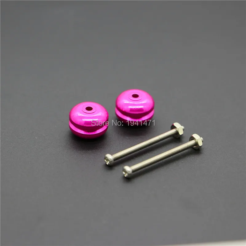 RFDTYGR 4Pcs Copper Colored Mass Damper Block Self-made Parts Tamiya Mini 4WD Copper Colored Mass Damper Block 94843/15392