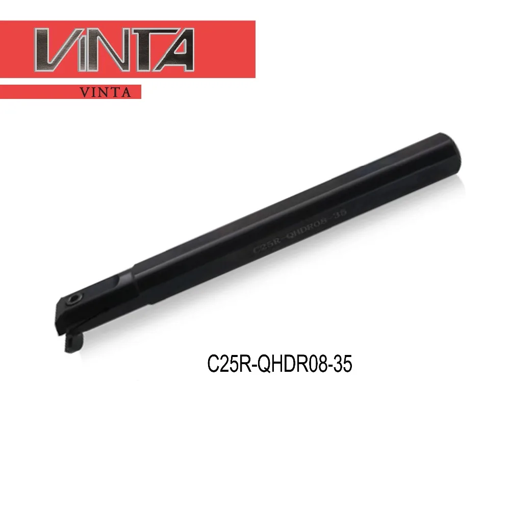 

CNC Lathe internal grooving and turning tool holder C25R-QHDR08-35/C32S-QHDR11-44/C40T-QHDR13-54 boring holder bar