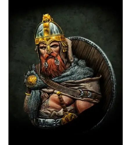 

Новый разобранный 1/10 Viking pride древний солдат бюст набор из смолы DIY игрушки Неокрашенная модель из смолы