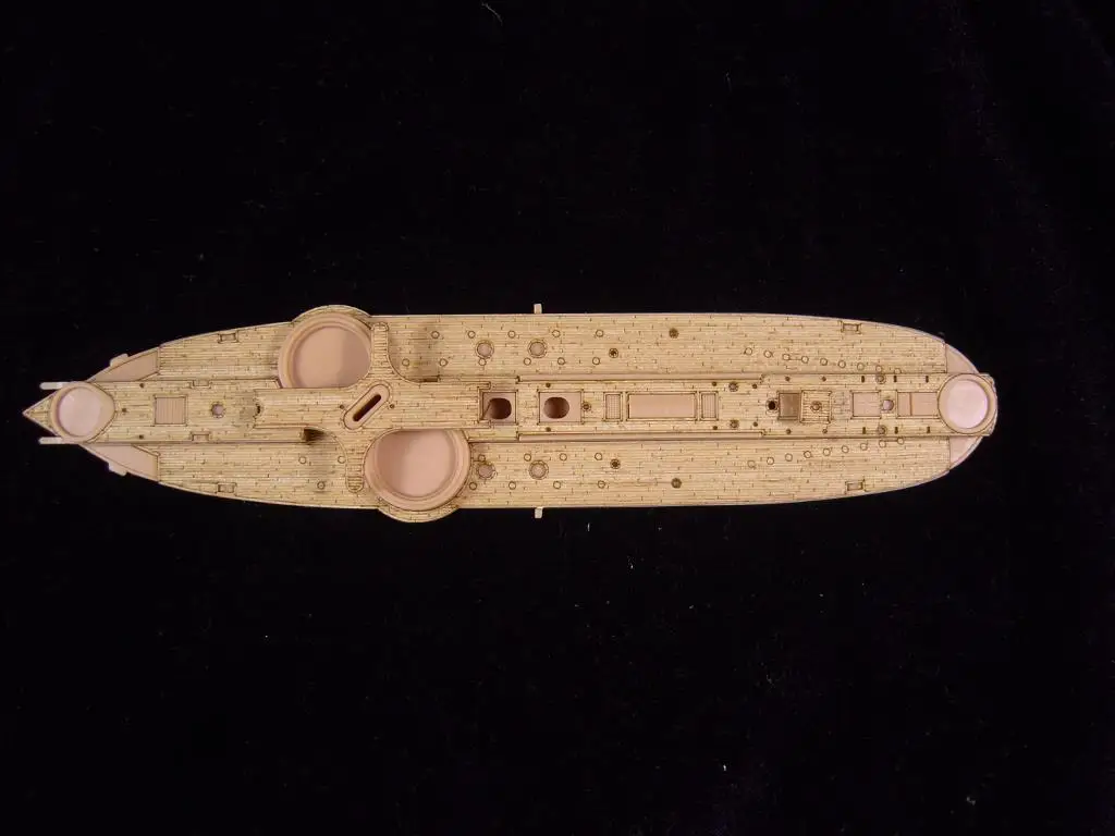 

Qing Beiyang Navy flagship ARTWOX Dingyuan wood deck AW20012