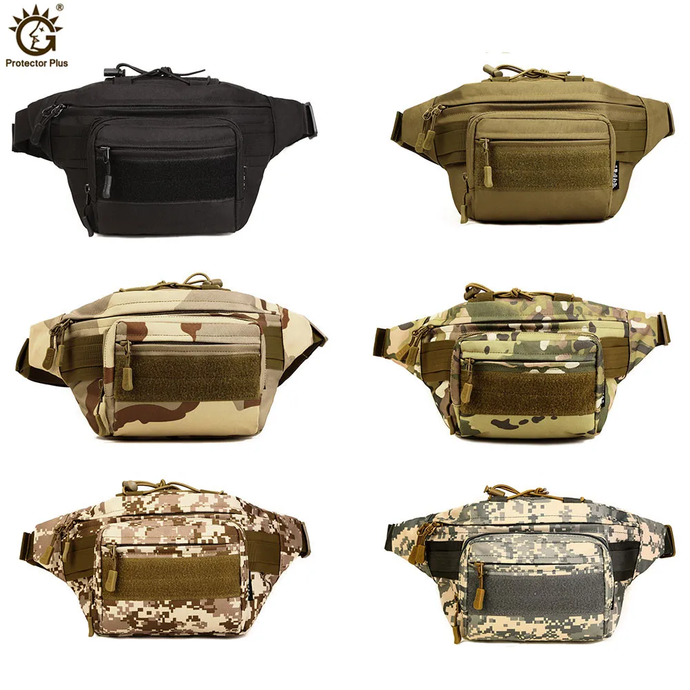 Tactical Molle Bag Waterproof Waist Pack Fanny Pack Hiking Fishing  Sports Hunting Waist Bags Tactical Sports Bag Belt