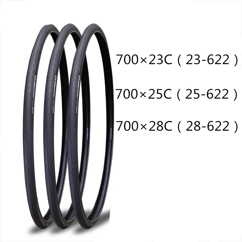 

1pcs Bicycle tyre 700*23C/25C/28C Road bike 700X23C (23-622)/700X25C( 25-622 )/700X28C (28-622)