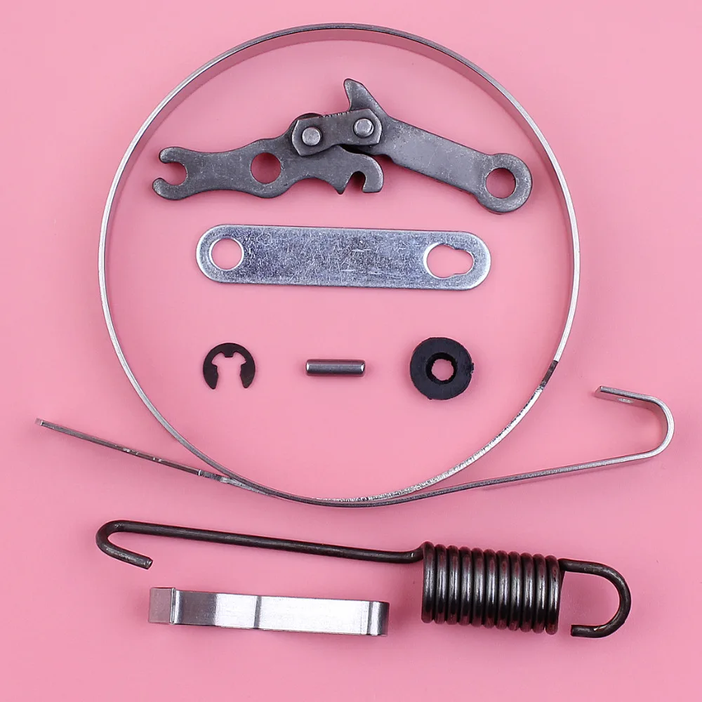 Faixa de Freio de Corrente Kit Reparo Mola Plana Conjunto para Stihl Ms180 Ms170 018 017 ms 180 170 Peças Motosserra