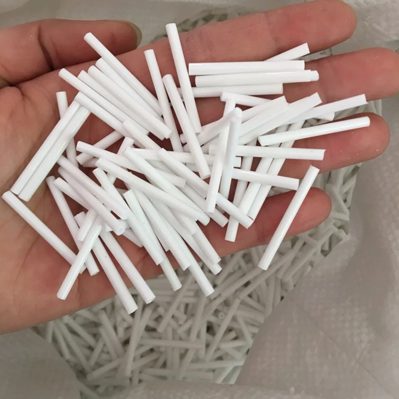 36Pcs/lot 2.5*25mm Long Size Silver Core Czech Glass Seed Bugle Beads Tube For Jewelry Garment Accessories 5 Colors Available