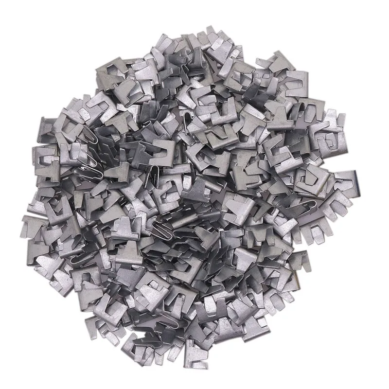 300 Pcs Cage Assembly Accessories Special Stainless Steel Buckle Nail Length 11mm 1 PACKAGE QUANTITY 285-310 PCS