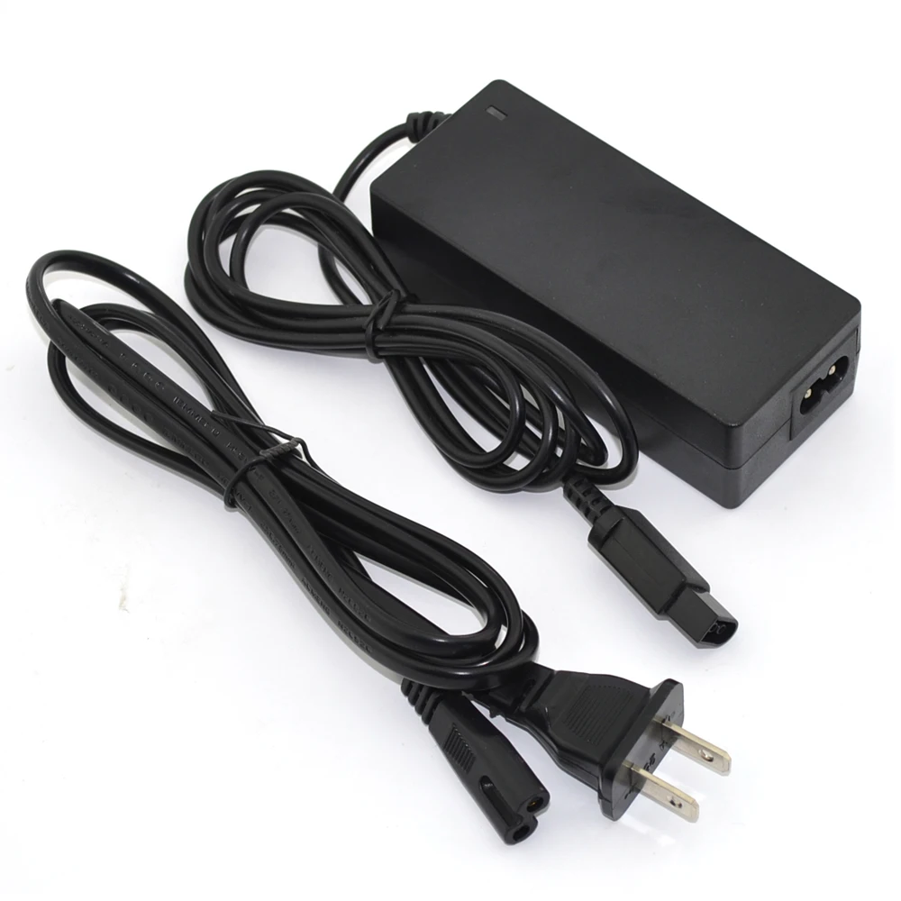 

50 PCS a lot US /EU/UK/AU Plug AC Adapter 100-240 power supply Adapter for Gamecube for N-G-C console with power cable