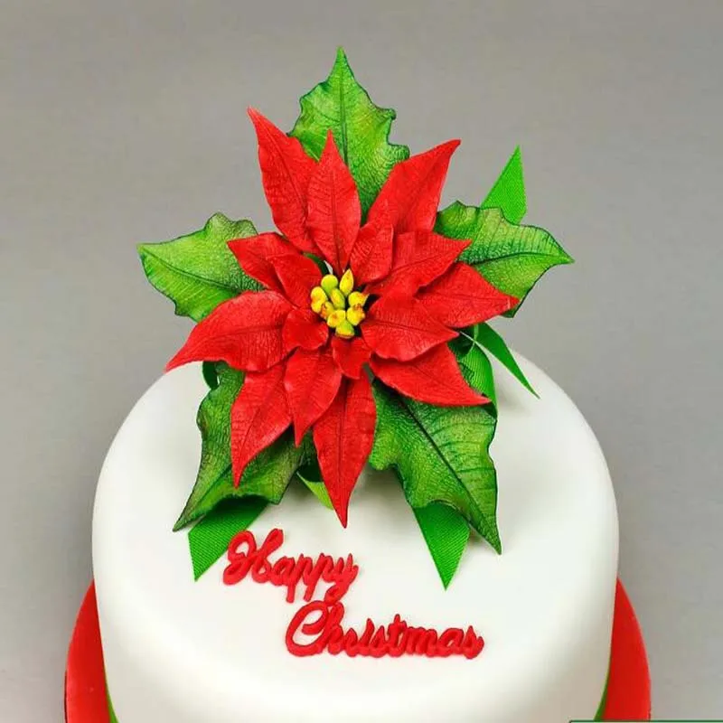 Diy Tree Flower Press Molding Foil Mold Silicone Mold Cake Decor Fondant Cake 3D Silicone Mould