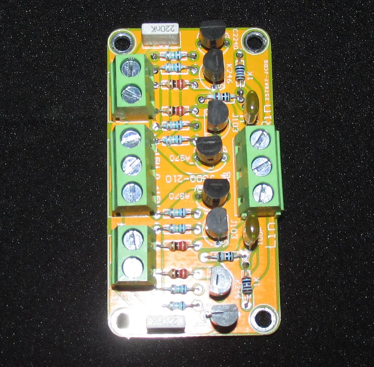 JFET ingresso Cascoded Preamplificatore Buffer di Bordo OP-AMP uso Preamplificatore di Toshiba 2SK246/2SJ103, c2240/A970 PER lettore CD