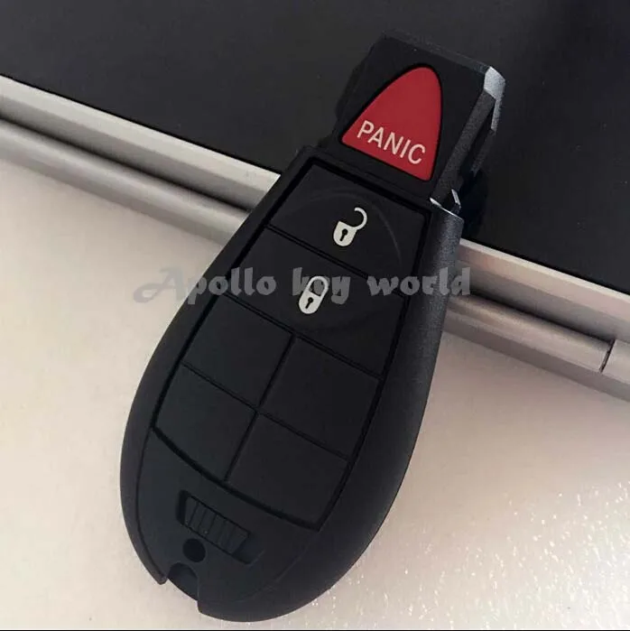 

2+1 Buttons Smart Remote Control Key For Chrysler Journey JCUV With ID46 Chip 433Mhz Car Alarm Keyless Entry Fob