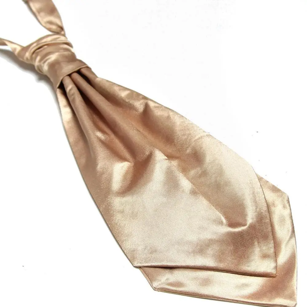 HOOYI-Gravata Masculina de Prata para Festa de Casamento, Cravat, 2019