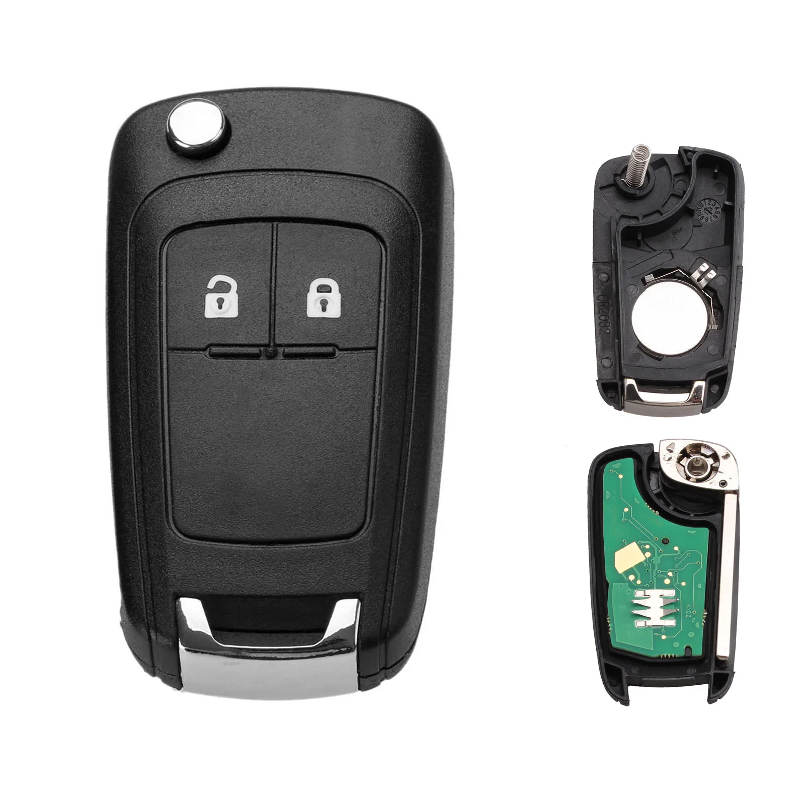 Yetaha 2 Buttons Car Remote Key 433MHz Fit For Chevrolet Aveo Cruze Orlando With ID46 Chip 2011 2012 2013 2014 2015 2016