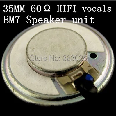 ارتداء الرياضة مشبك الأذن سماعة المتحدثون EM7 مرحبا فاي غناء عالية مقاومة حمى 35 مللي متر وحدة اللغة 2 قطعة