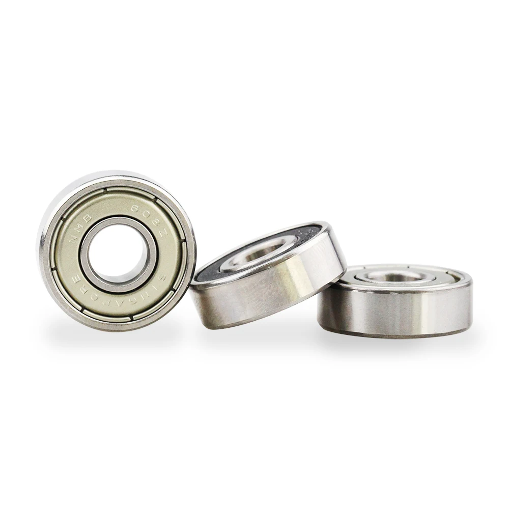 5PCS ABEC-7 Deep groove ball bearing 608ZZ 608z 2RS NMB 8X22X7 mm bearing steel 608 ZZ skating bearing for 3D printer for CNC