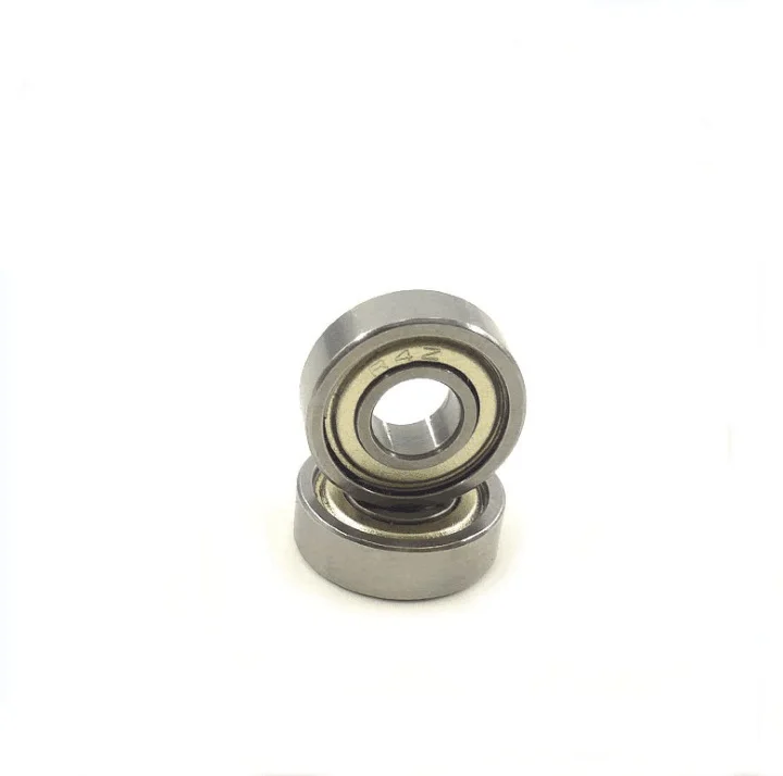 

500pcs/lot R4ZZ R4Z R4 ZZ Metal shielded 1/4" x 5/8" x 0.196" inch ball bearing Deep Groove Ball bearing 6.35x15.875x4.978 mm