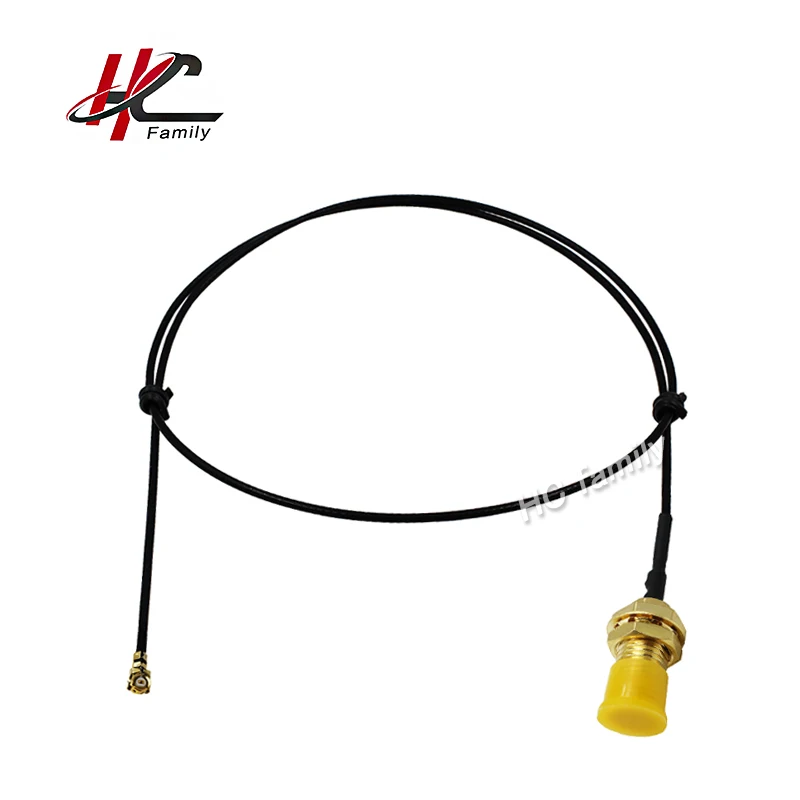 

1pc 1.37mm RF Coaxial cable IPEX MHF U.FL to RP SMA female Inner pin Jack 30cm 12in