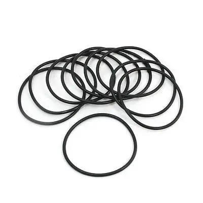 10Pcs 68mm OD 3.1mm Thickness Poly Urethane O Ring Oil Seal Gaskets