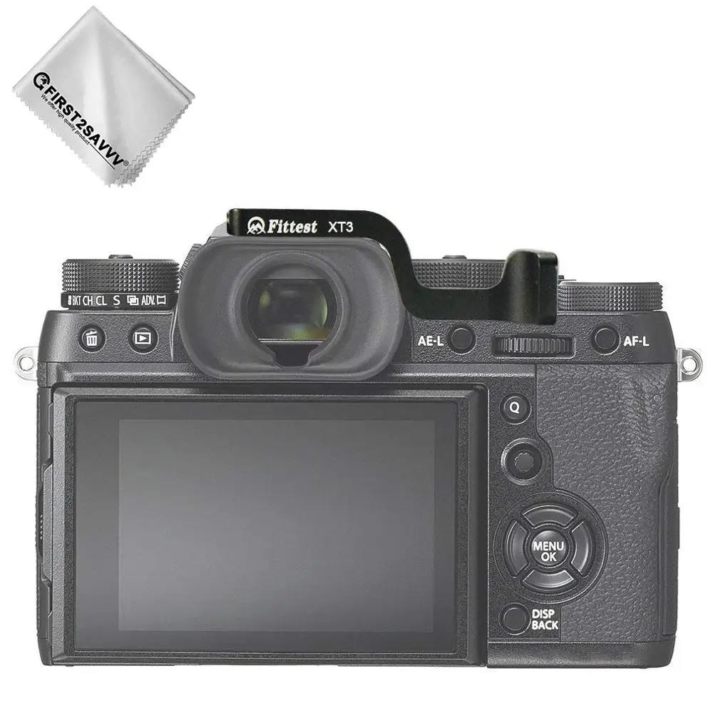 Metel Jempol Sepatu Panas Pegangan Tangan Hotshoe Bracket untuk Fuji XT3 X-T3 XT2 XT1