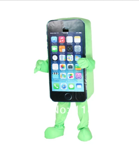 

MASCOT Cell Phone 5C Mascot costume custom anime cosplay cartoon mascotte theme fancy dress costume