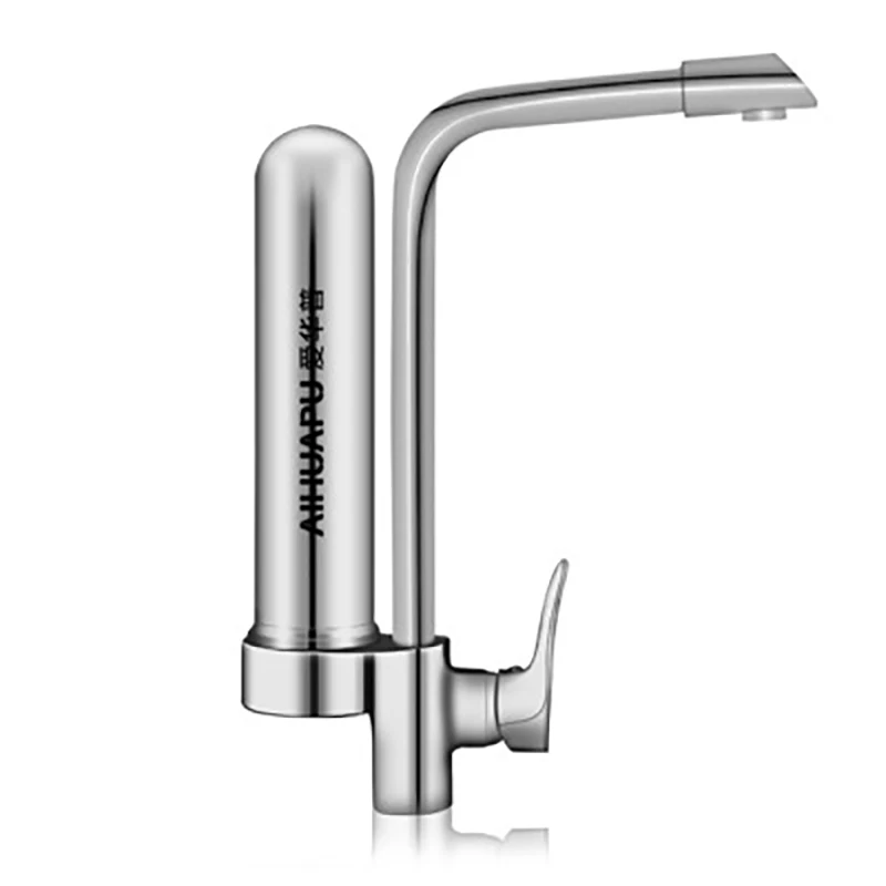 

Water Purifier Household Direct Drinking Hot And Cold Stainless Steel Faucet Tap Water Filter Ceramic Water Purifier AHP-RO-B017