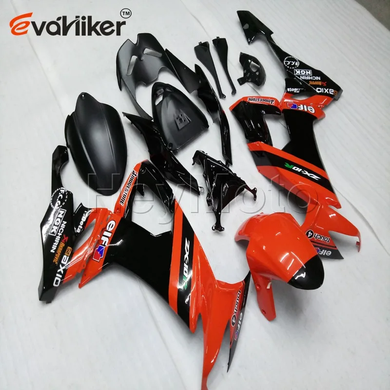 

Motorcycle Fairing for ZX10R 2008 2009 2010 orange black ZX 10R 08 09 10 ABS plastic Motorcycle cowl kit H2