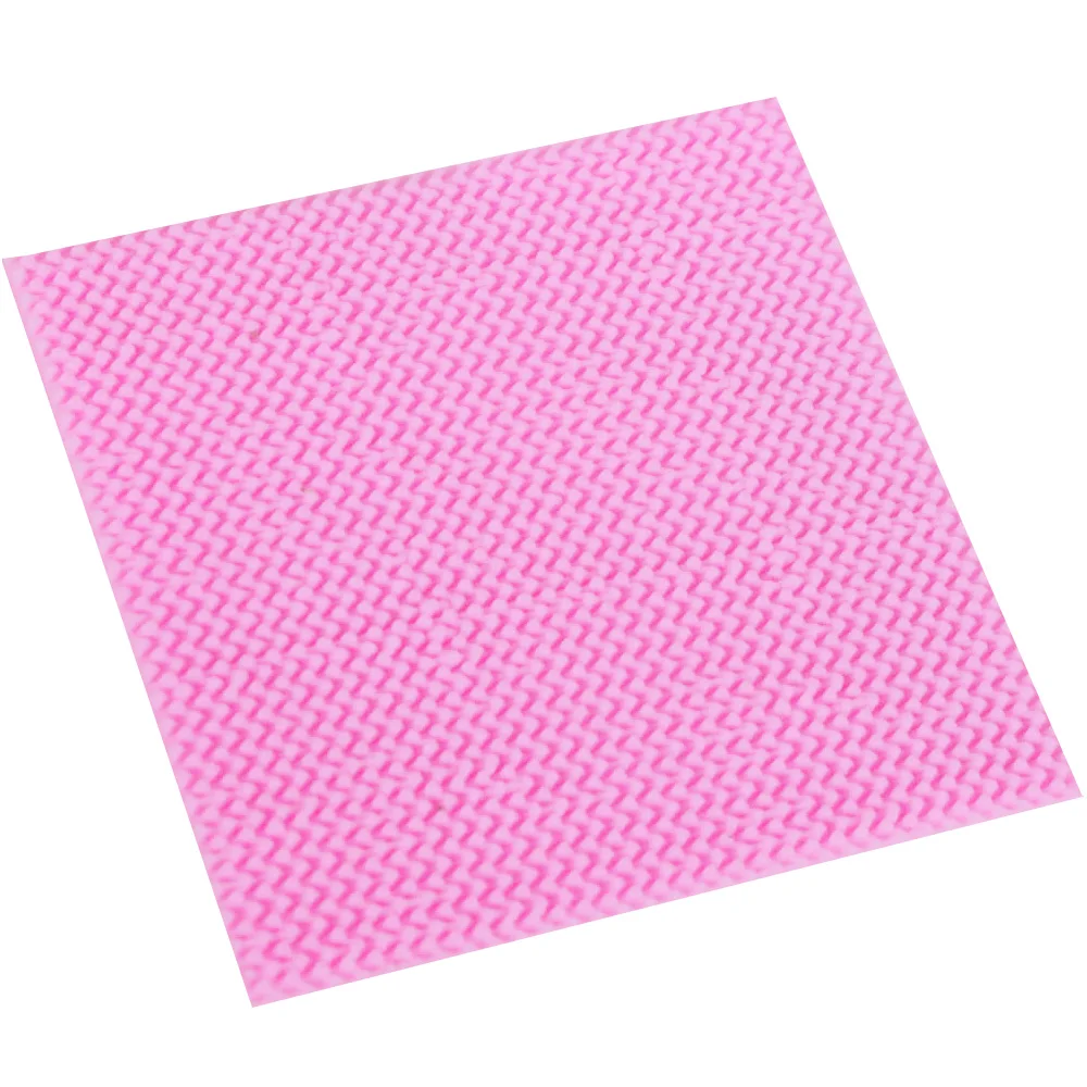 Sophronia DIY Silicone Molds Needle Knitting Wool Texture Fondant Cake Decorating Cake Border Craft Baking Moulds M480
