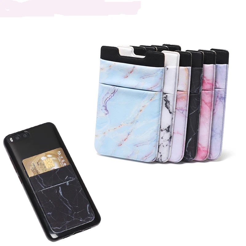 

Elastic Cellphone Pocket Mobile Phone Wallet Credit ID Card Holder Stick-on Wallet Adhesive Pocket Sticker Lycra