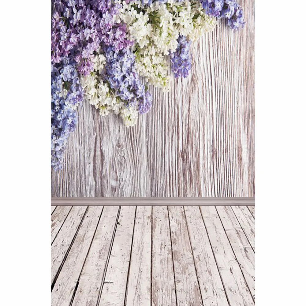 Allenjoy photography backdrop Wedding flower wood wall floor spring background photo studio shoot prop baby photophone photocall