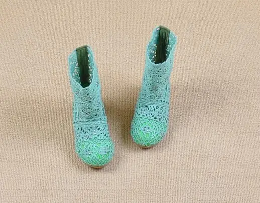 Classic Spring Summer Girls Breathable BOOTS Cut-Outs Fashion Shoes Knitted Hollow Line Gauze Boots Girls Children short Boots