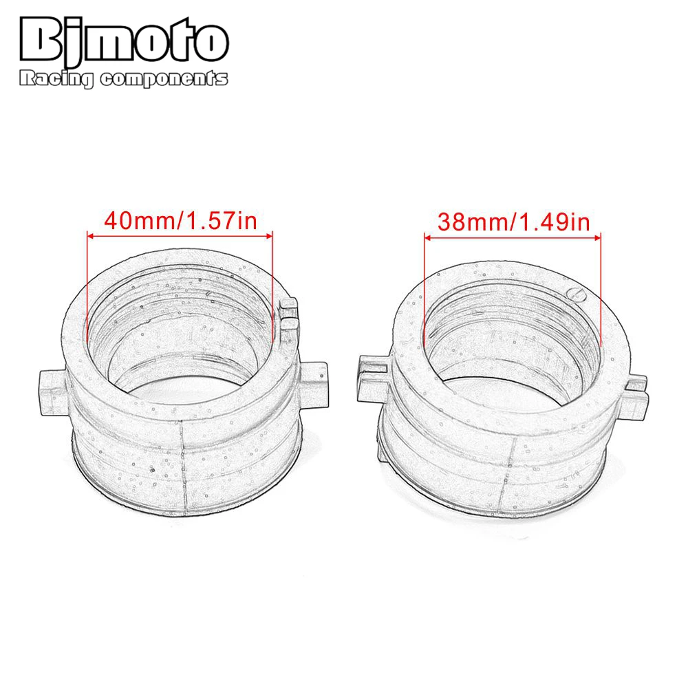 Motorcycle 16211-MS8-000 MAW-600 MZ6-760 MN8-750 Carburetor Manifold Adapter For Honda VT600 750 XL600V 650V NT650 NTV 600 650