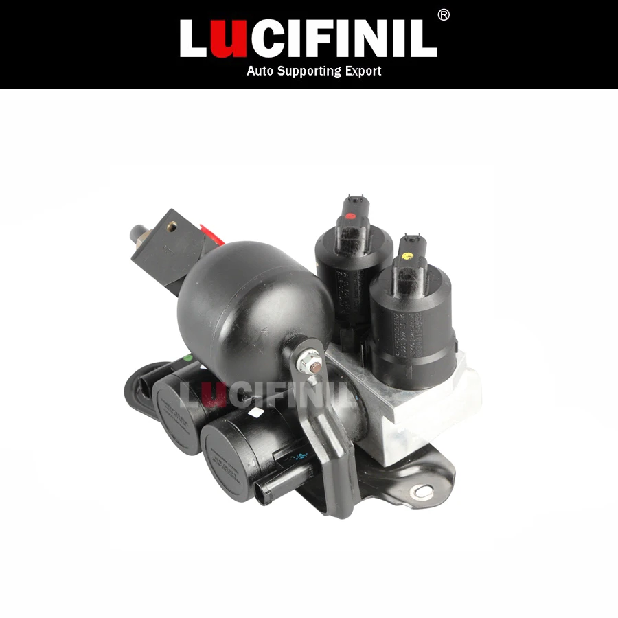 LuCIFINIL Mercedes W220 CL500 S600 W230 ABC Hydraulic Suspension Valve Block Suspension Pump Assembly 2203280031 2203200358