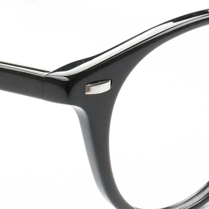 Women Round Stylish Retro Optical Glasses Frames Men Eyeglass Frame Fashion Tortoise Spectacles Striped Prescription Eyewear