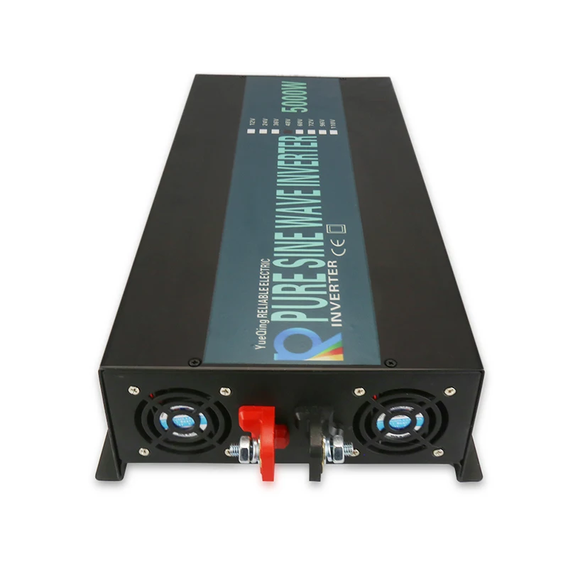 Pure Sine Wave Inverter 5000W 24V 220V Power Bank Inverter Solar Panel Generator 12V/36V/48V DC to 120V/230V/240V AC Converter