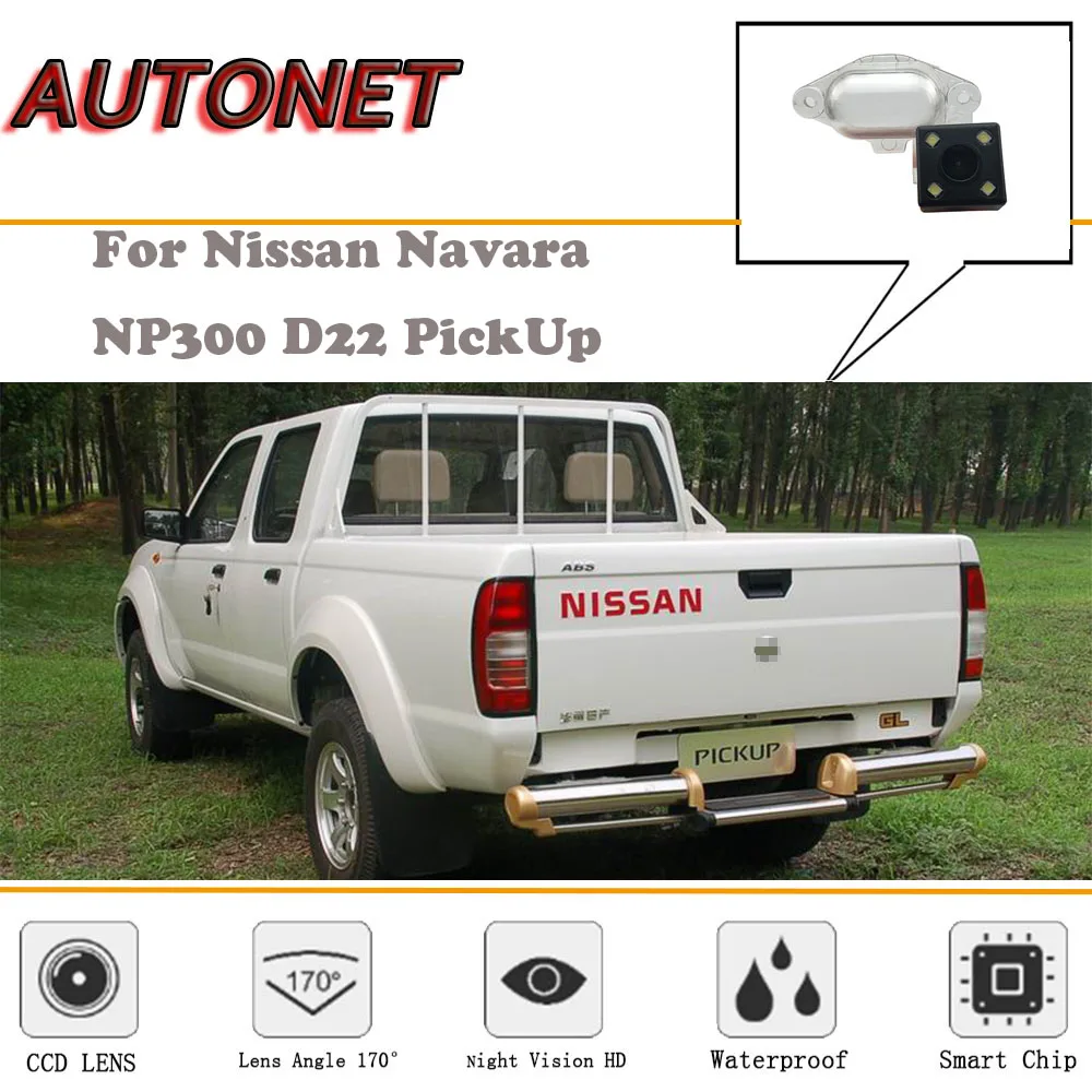 

AUTONET Rear View camera For Nissan D22 Navara NP300 PickUp/CCD/Night Vision/Reverse Camera//license plate camera