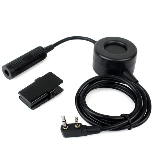 Z-Tactical PTT TCI Walkie Talkie Headset Waterproof Round PTT  for Walkie Talkie Motorola Kenwood TYT F8 BAOFENG 5R Radio