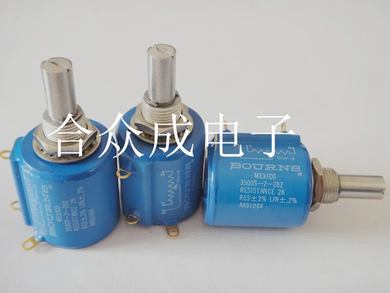 

[YK] high-precision multi-turn potentiometer brand new original authentic switch 3500S-2-202 2K