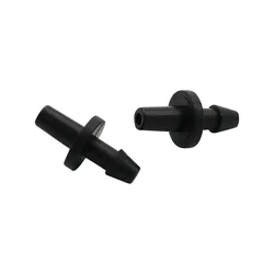 3mm Barb hose joiner Garden accessories Irrigation System hose connector Agriculture Quick Connector Pipe fittings 50 Pcs