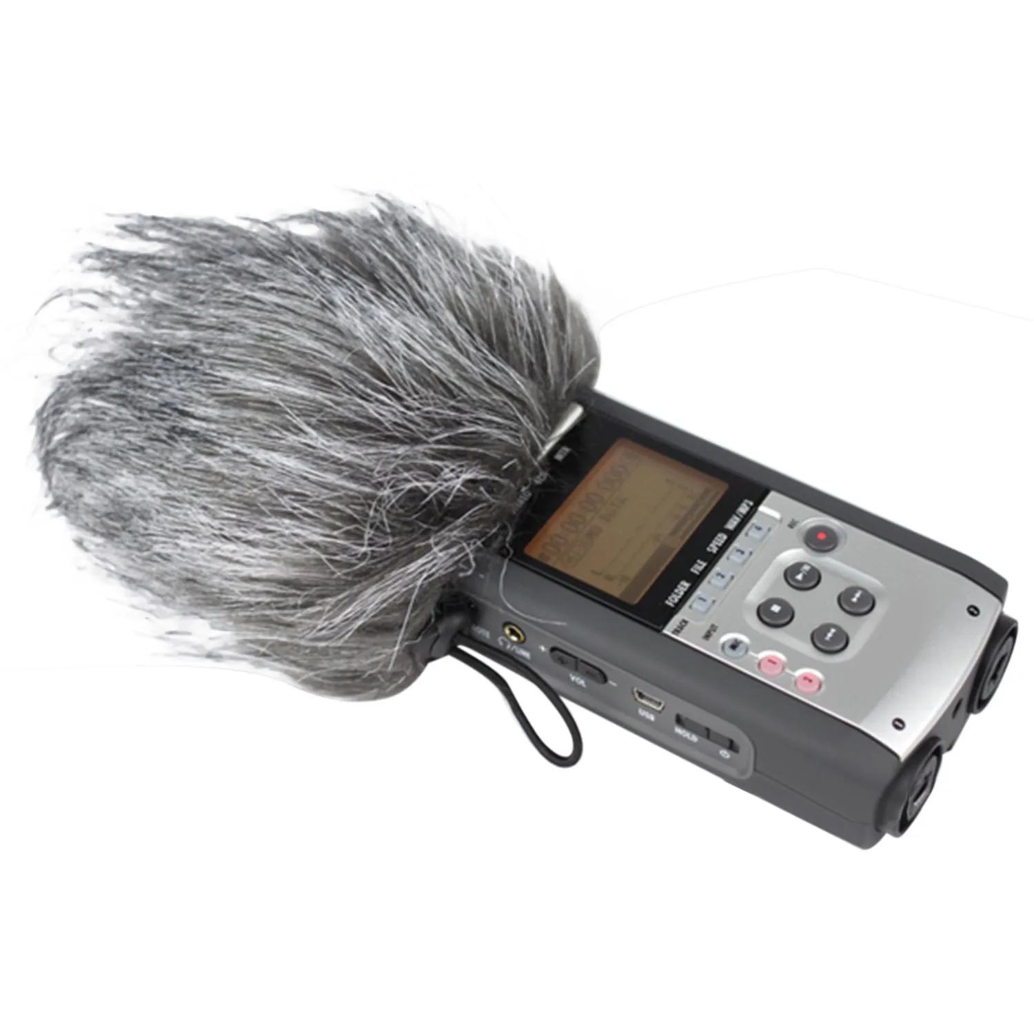 Besegad Furry Microphone Windscreen Muff Artificial Fur MIC Windshield Wind Muff for Zoom H1 H2N H4N Q3 Q3HD Sony D50 Recorder