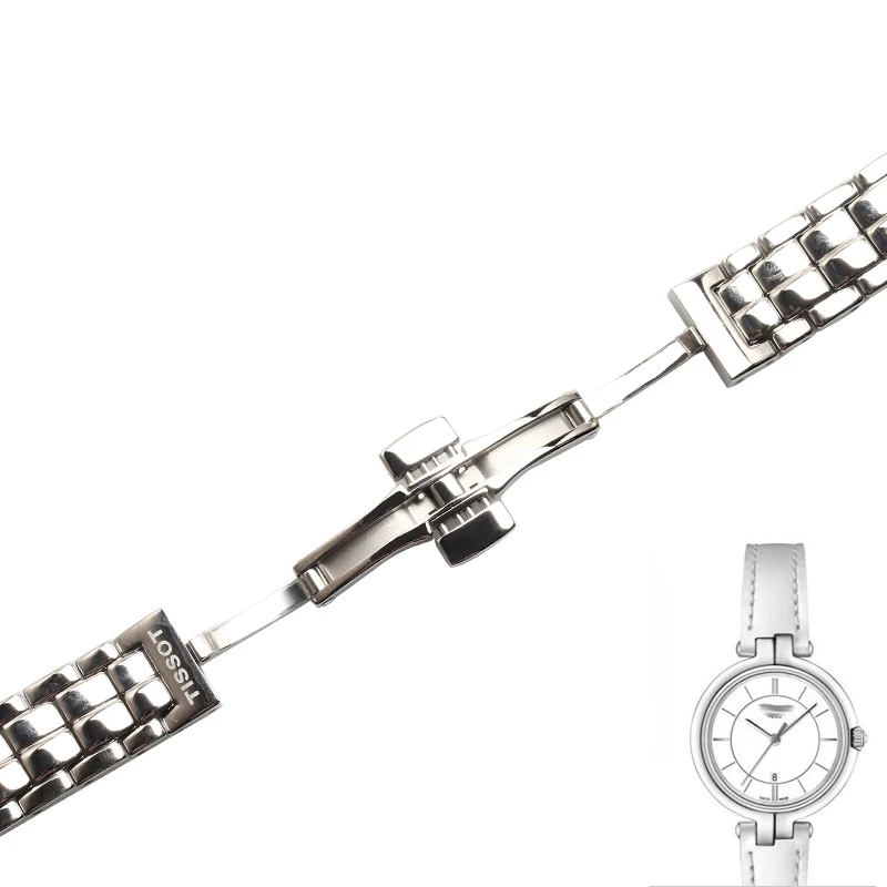 WENTULA watchbands for TISSOTT T094.210 stainless steel solid band